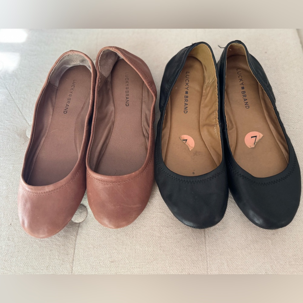 Lucky Brand Emmie Ballet Flats - Set of 2